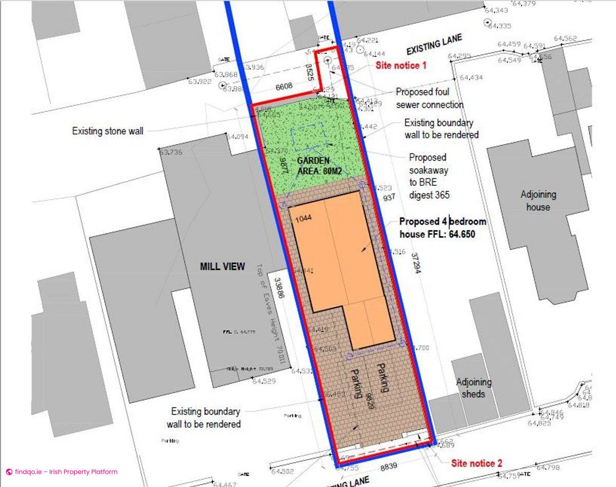 Site for Sale in Charlestown, Mayo