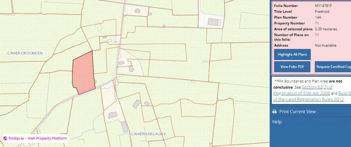 Development Land for Sale in Ballinrobe, Mayo