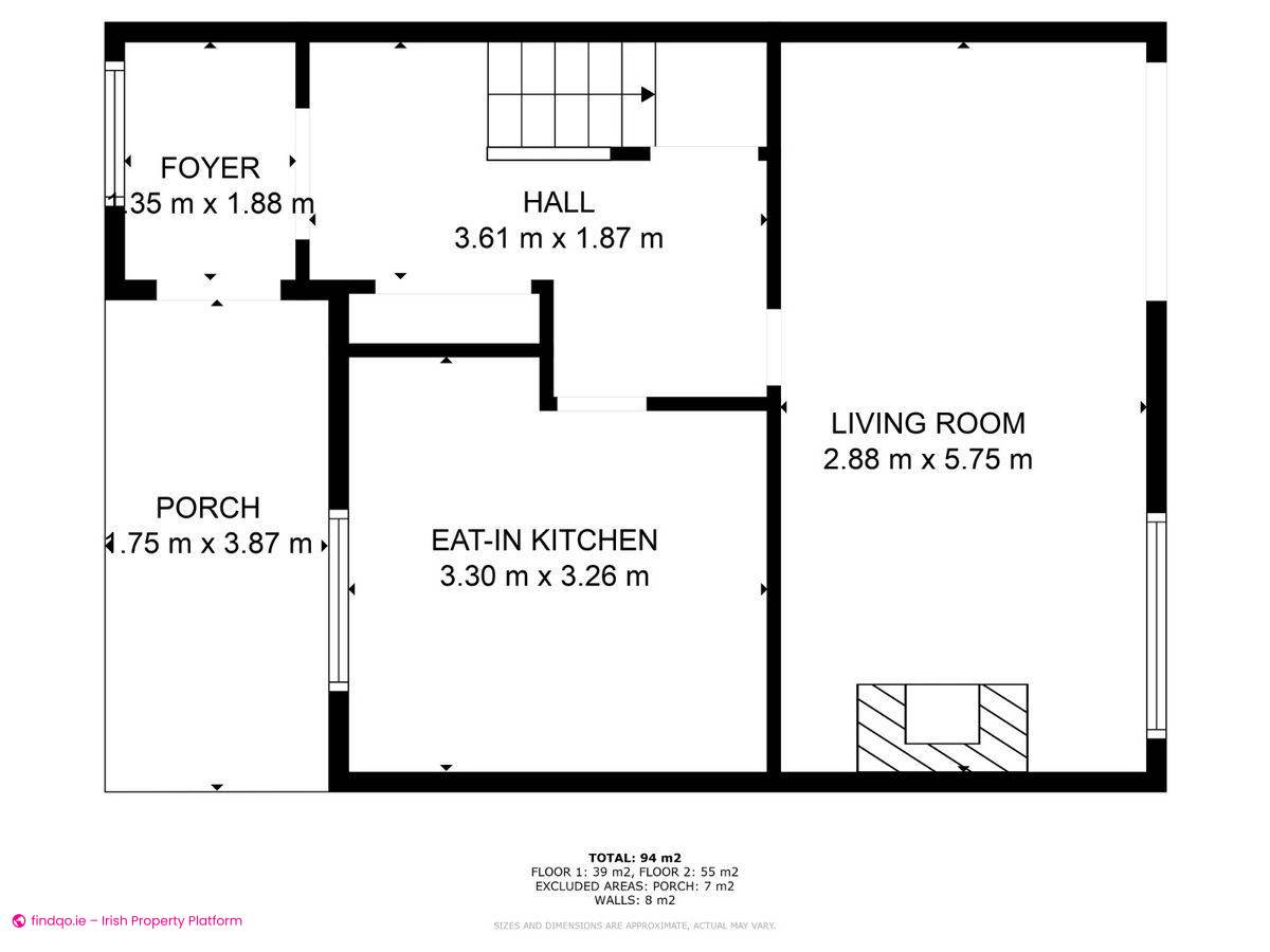 End of terrace house for Sale in Banduff, Cork