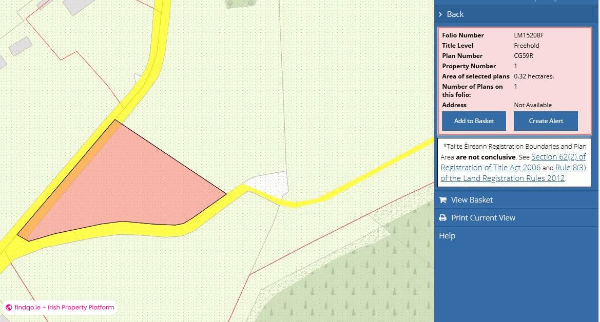 Site for Sale in Ballinamore, Leitrim