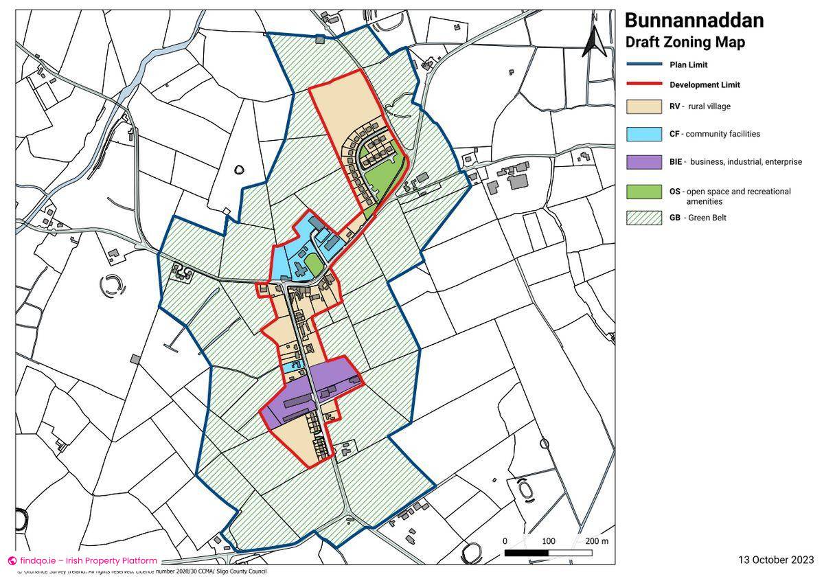 Development Land for Sale in Bunnanadden, Sligo