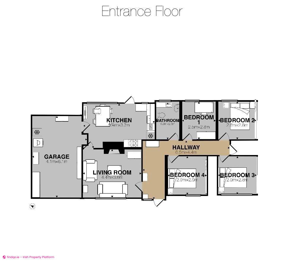 Bungalow for Sale in Ballinasloe, Galway