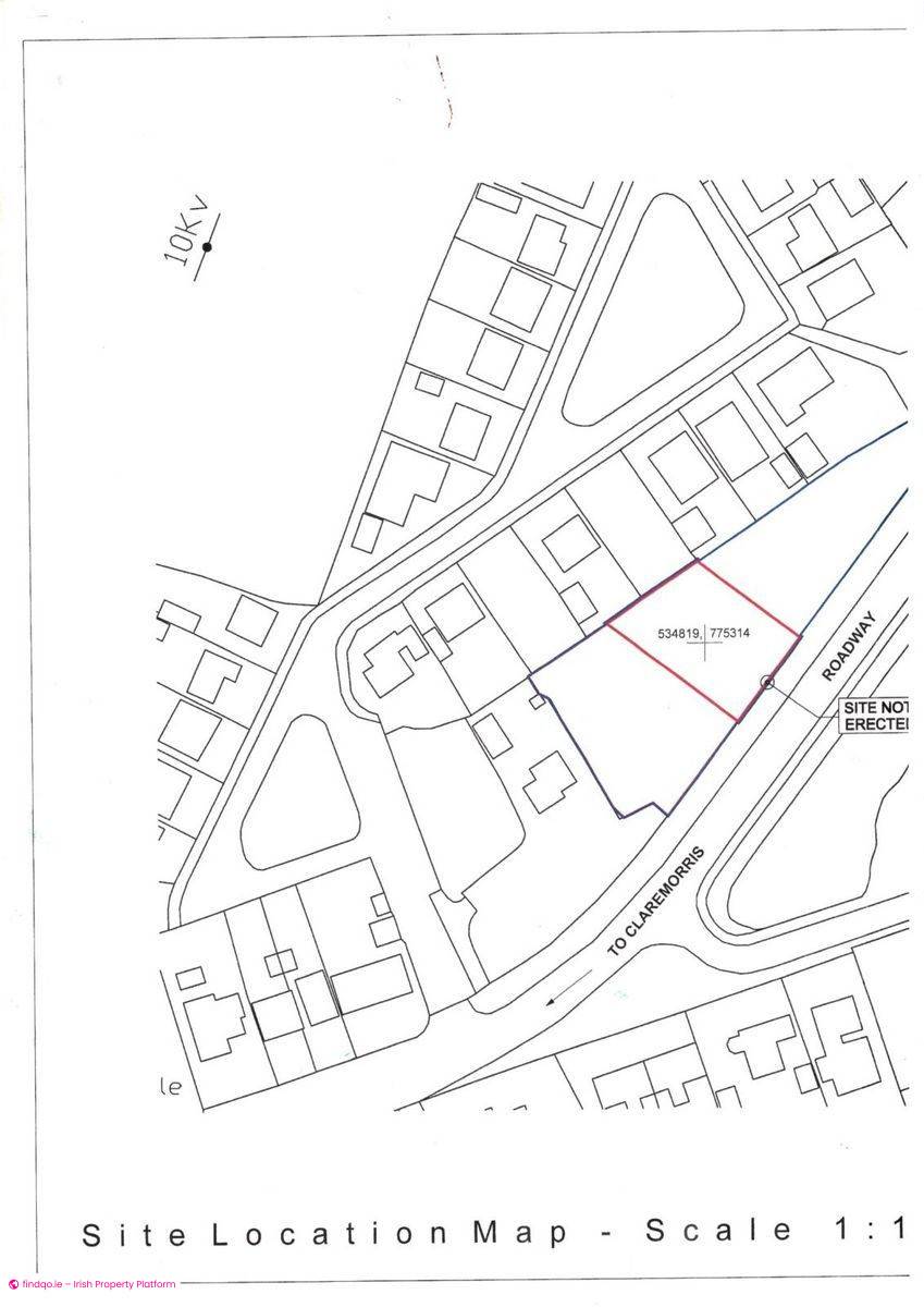 Site for Sale in Claremorris, Mayo
