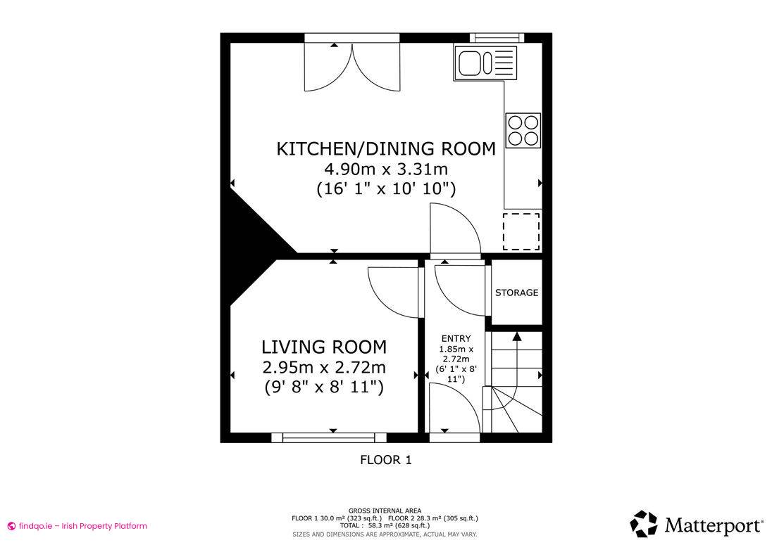 Terraced house for Sale in Cabra, Dublin 7