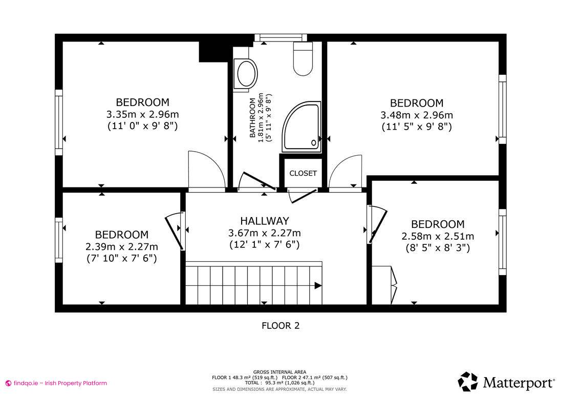 Semi-detached house for Sale in Rathfarnham, Dublin 16