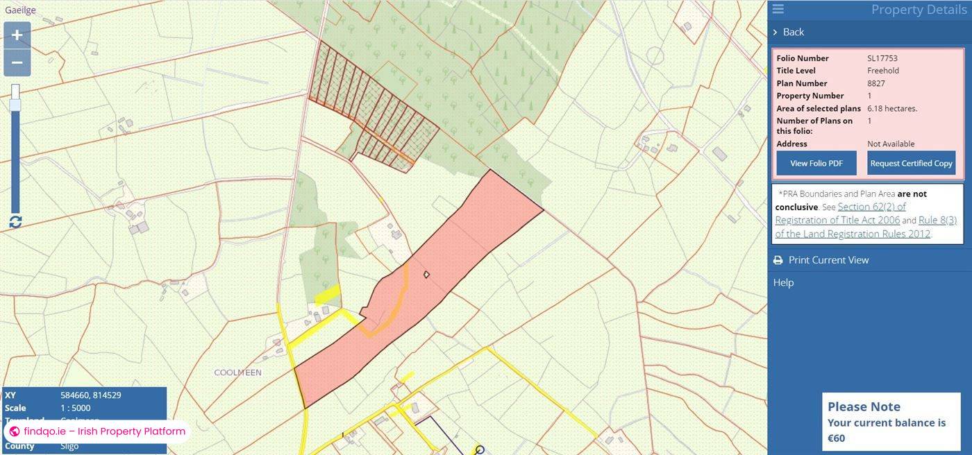 Site for Sale in Kilmactranny, Sligo