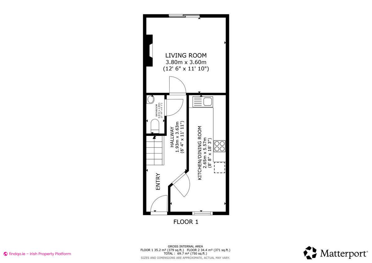 Terraced house for Sale in Swords, Dublin (County)