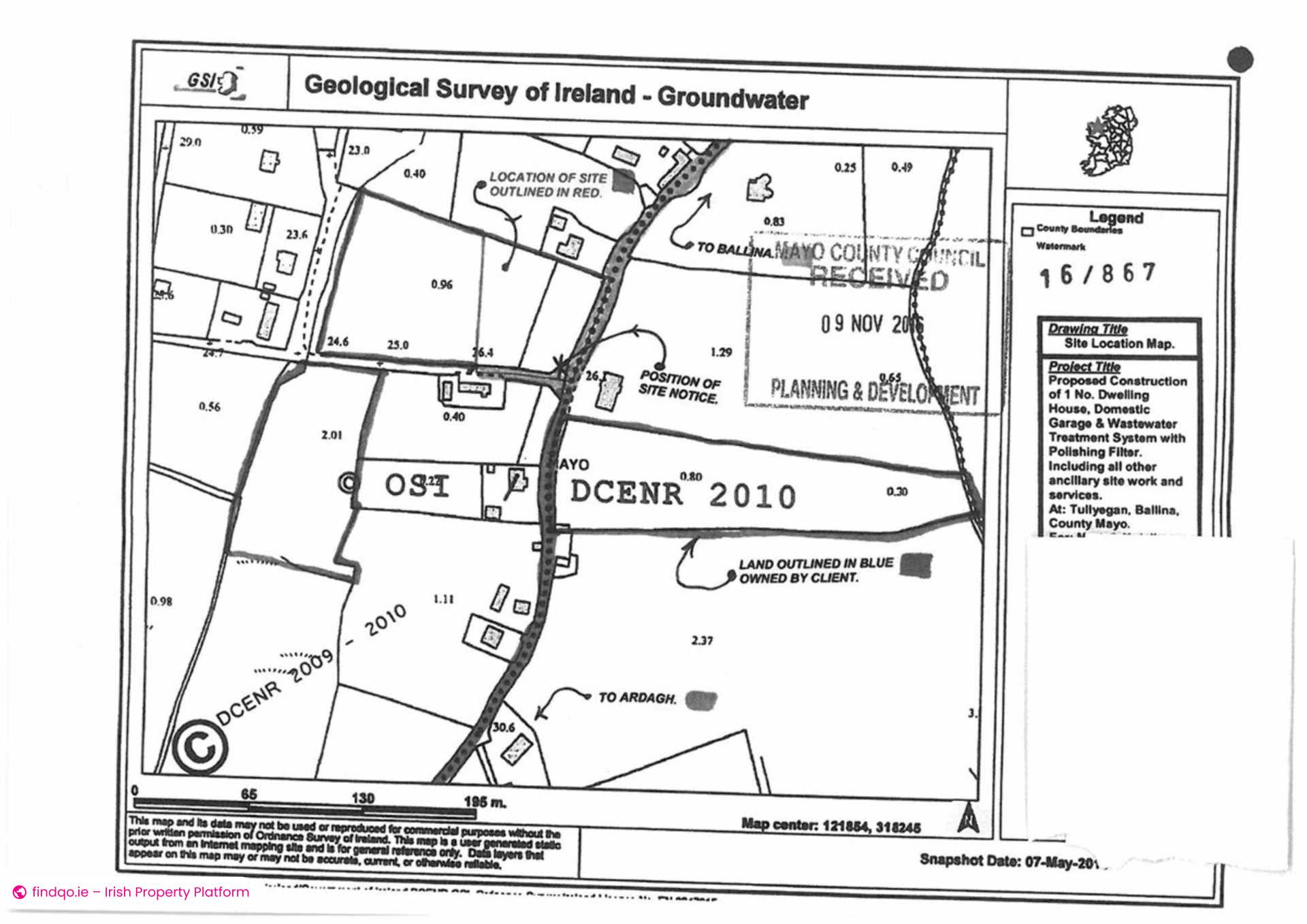 Development Land for Sale in Ballina, Mayo