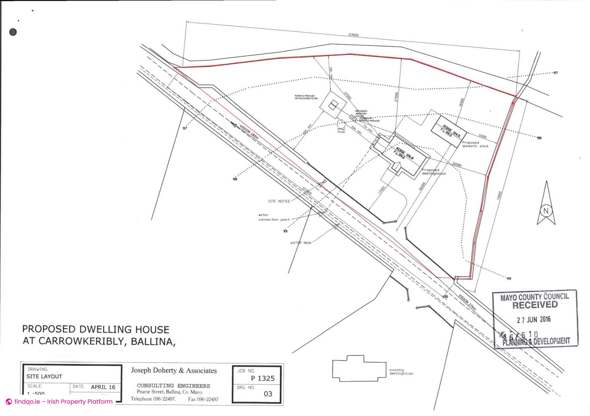 Development Land for Sale in Ballina, Mayo