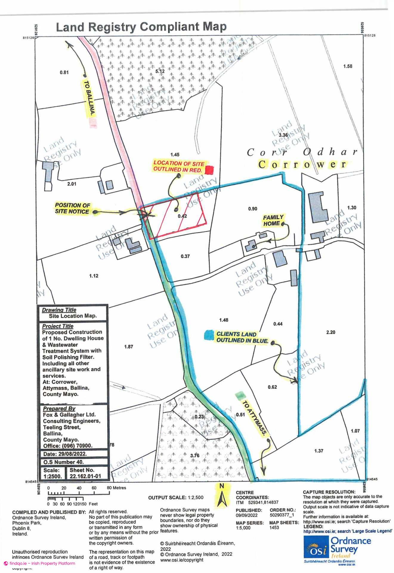 Development Land for Sale in Ballina, Mayo
