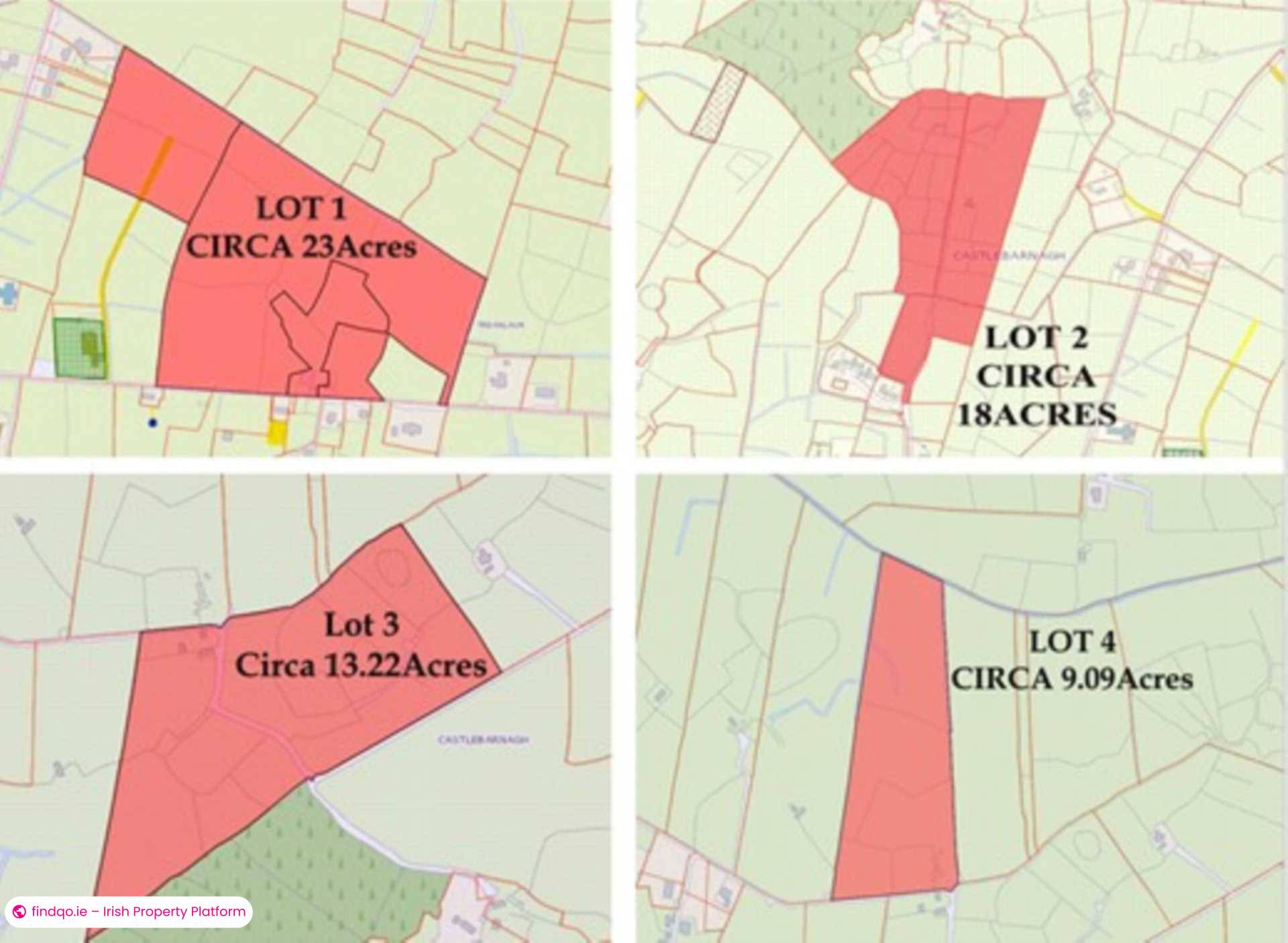 Agricultural Land for Sale in Swinford, Mayo