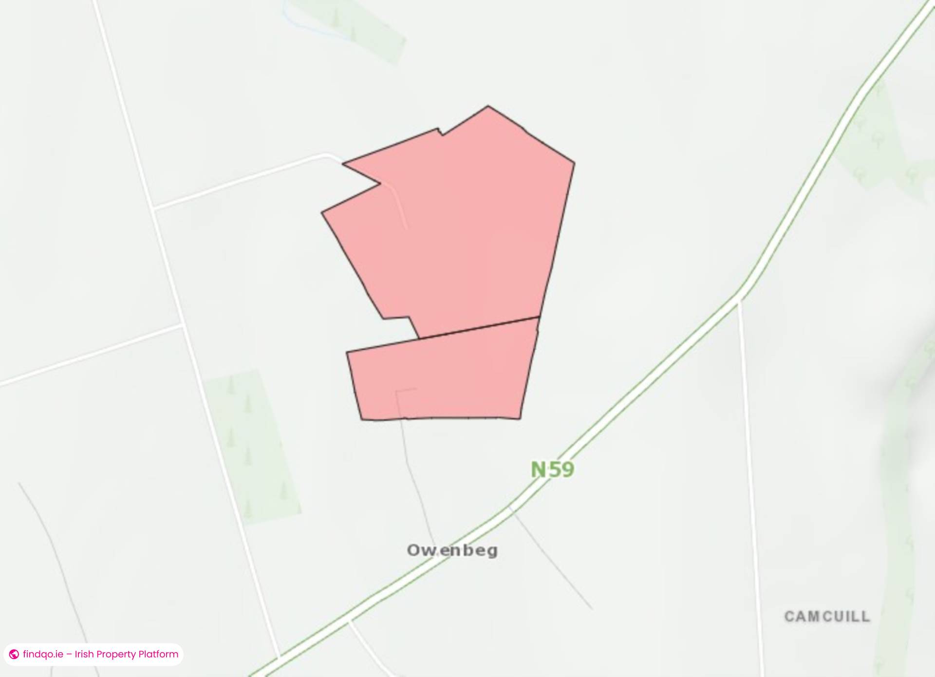 Development Land for Sale in Owenbeg, Culleens, Co. Sligo