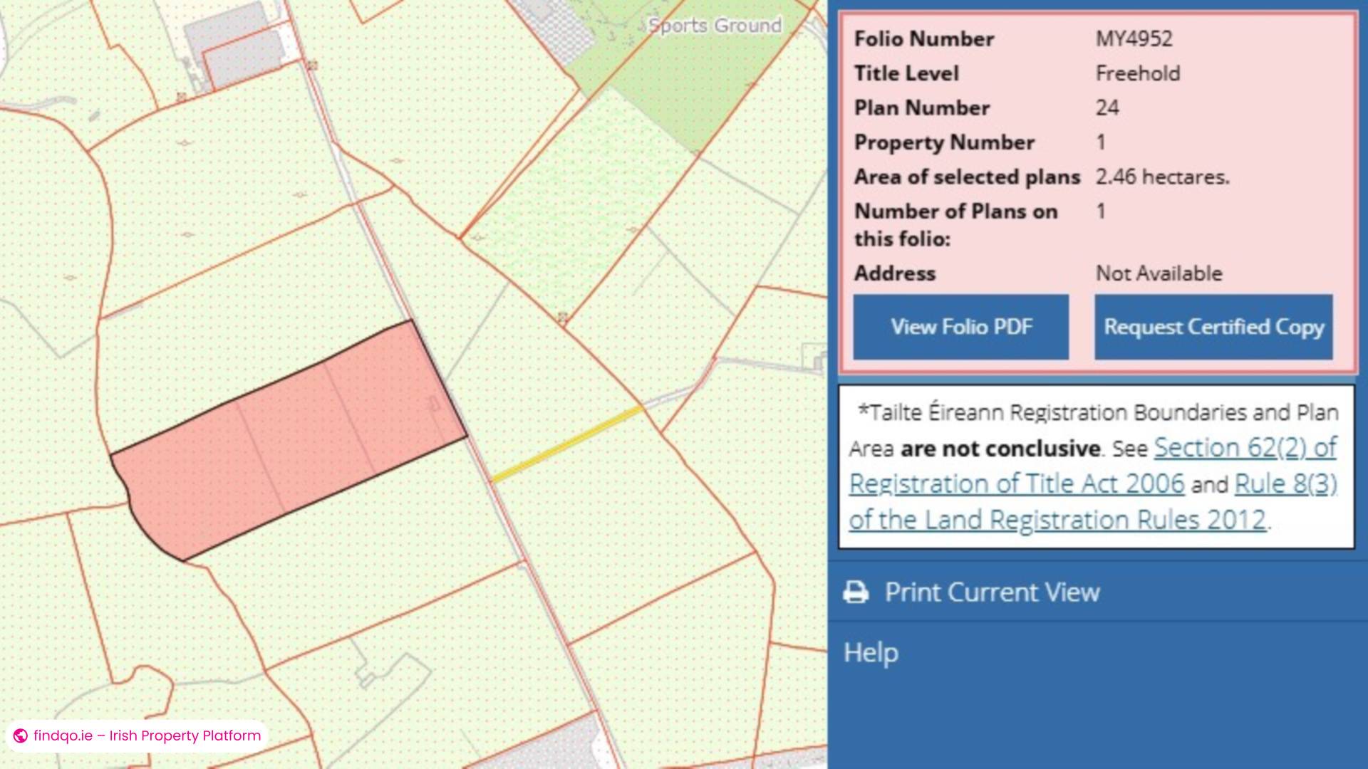 Development Land for Sale in Charlestown, Armagh