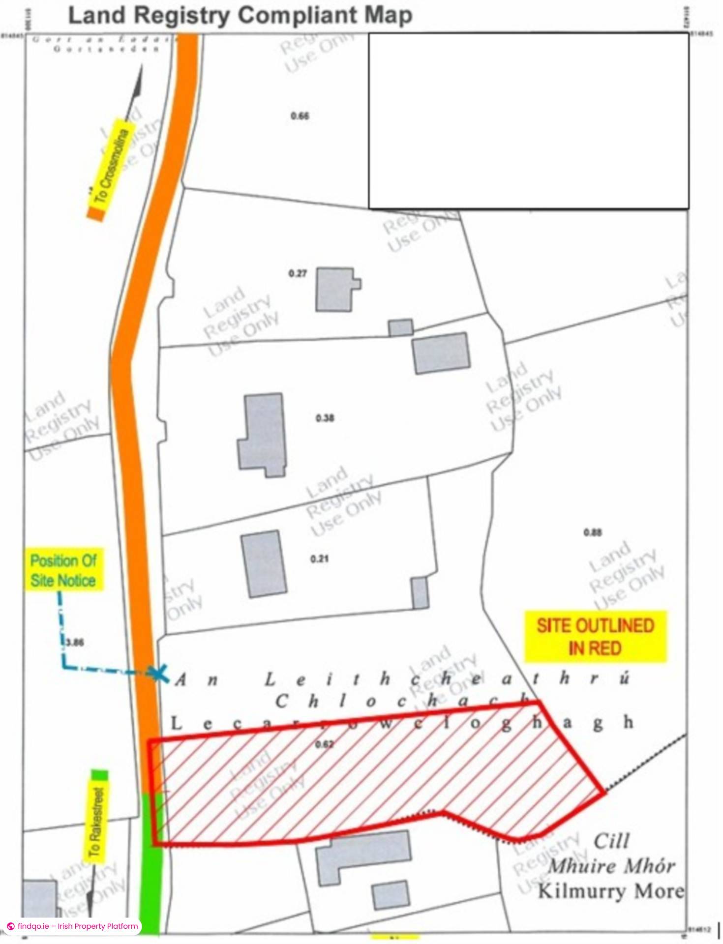 Site for Sale in Crossmolina, Mayo