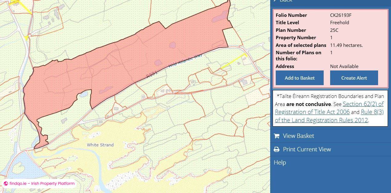 Agricultural Land for Sale in Goleen, Cork