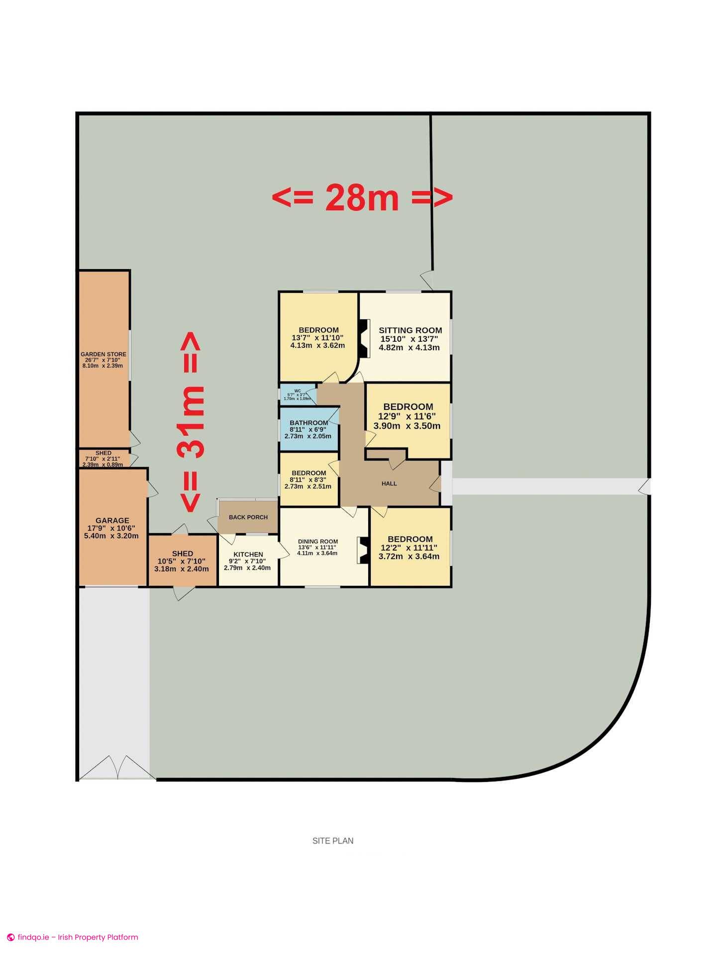 Bungalow for Sale in Mount Merrion, Dublin (County)
