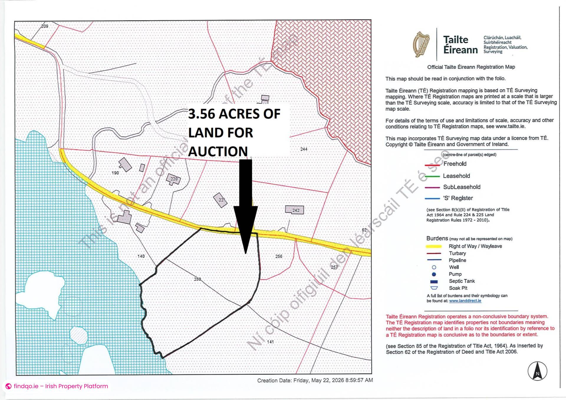 Agricultural Land for Sale in Ballyconneely, Galway