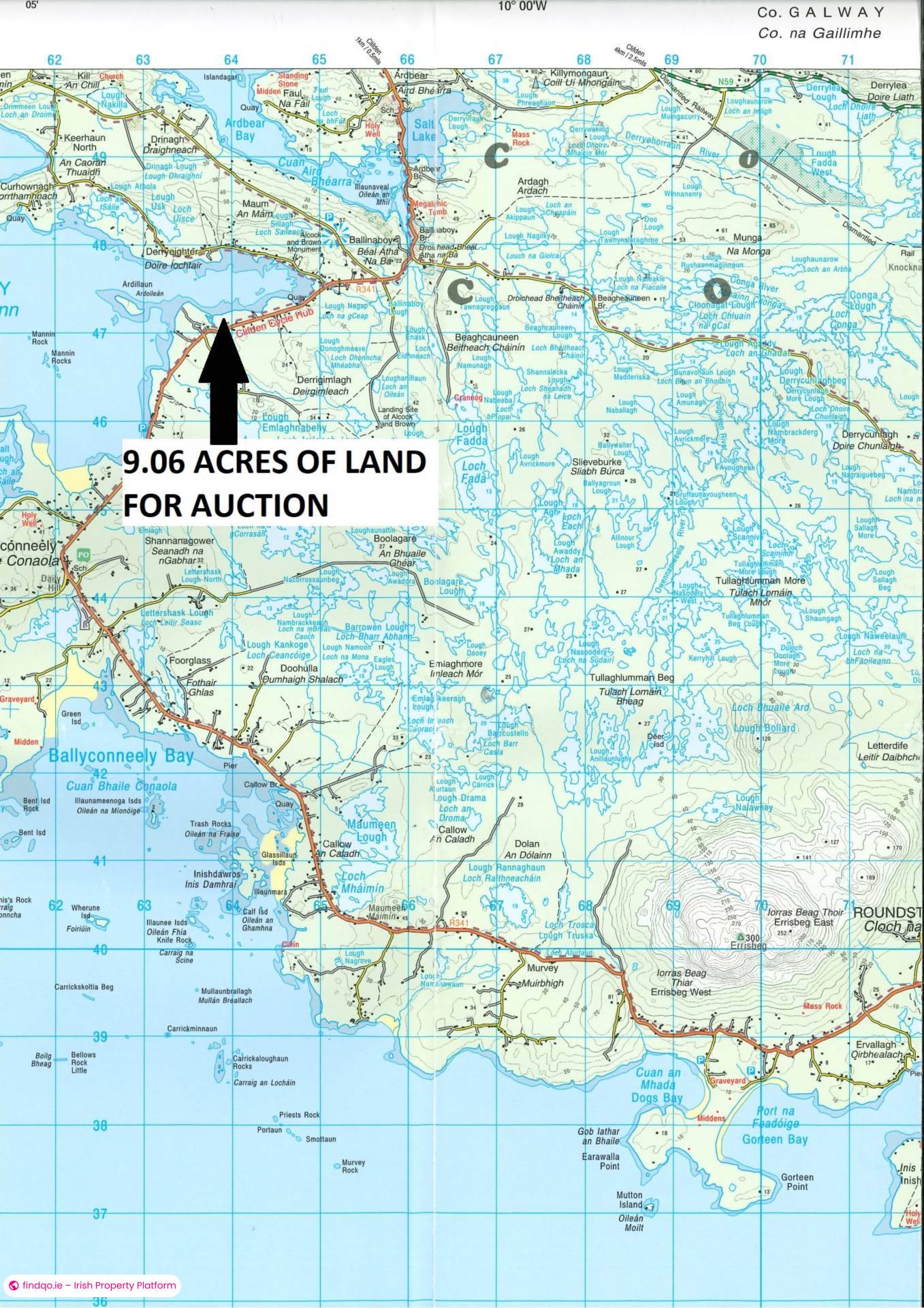 Agricultural Land for Sale in Ballyconneely, Galway