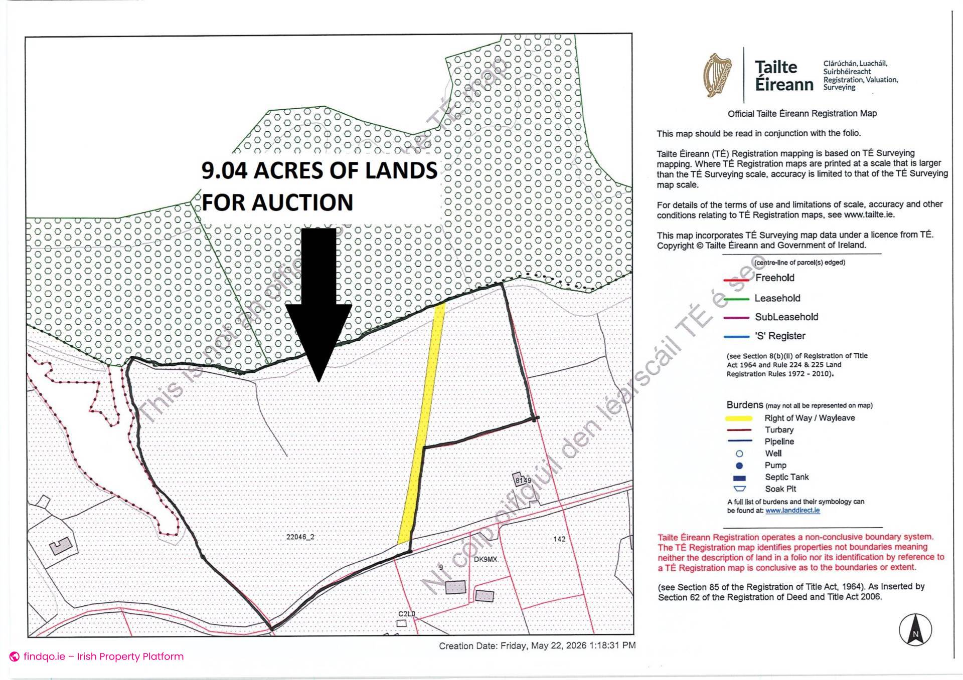 Agricultural Land for Sale in Ballyconneely, Galway