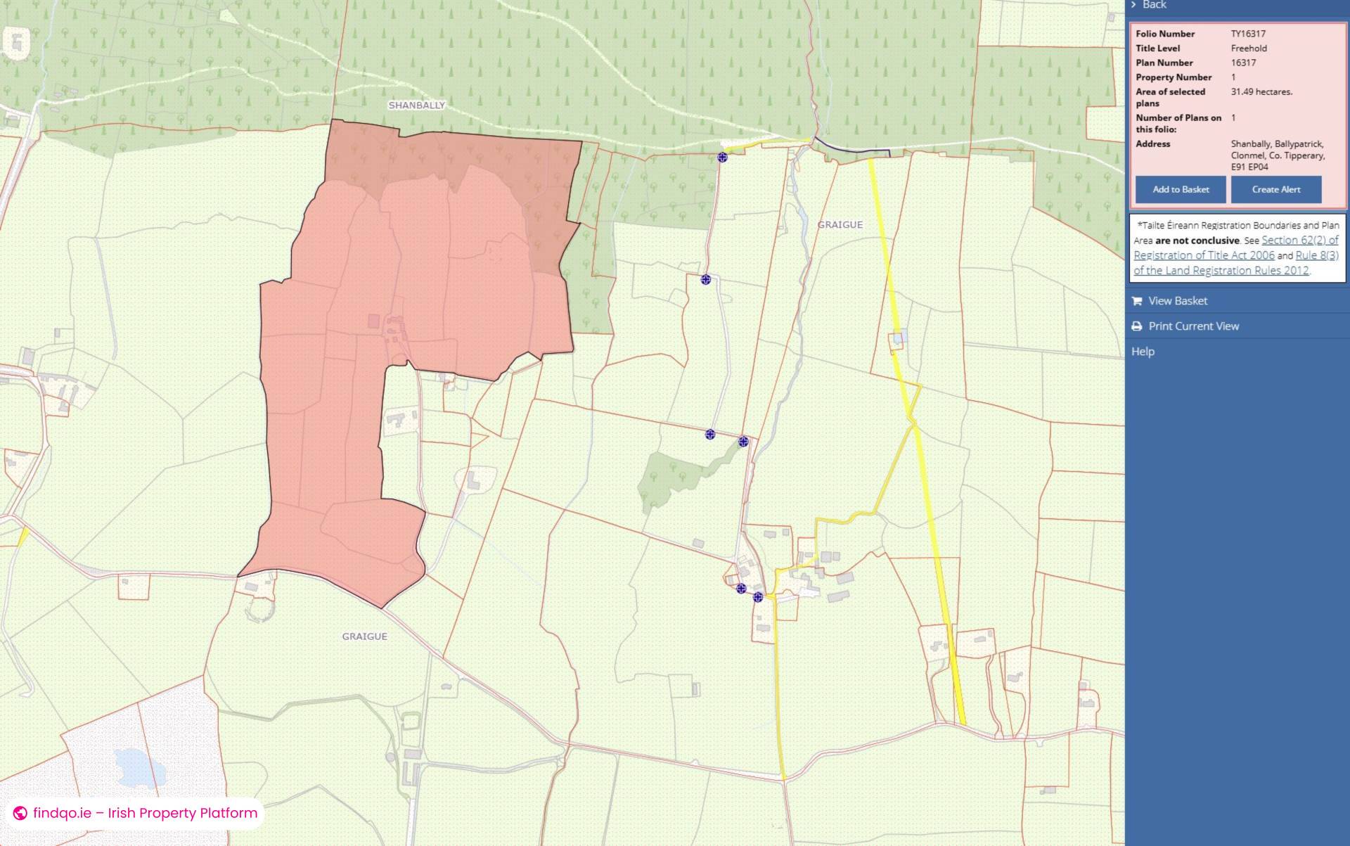 Agricultural Land for Sale in Clonmel, Tipperary