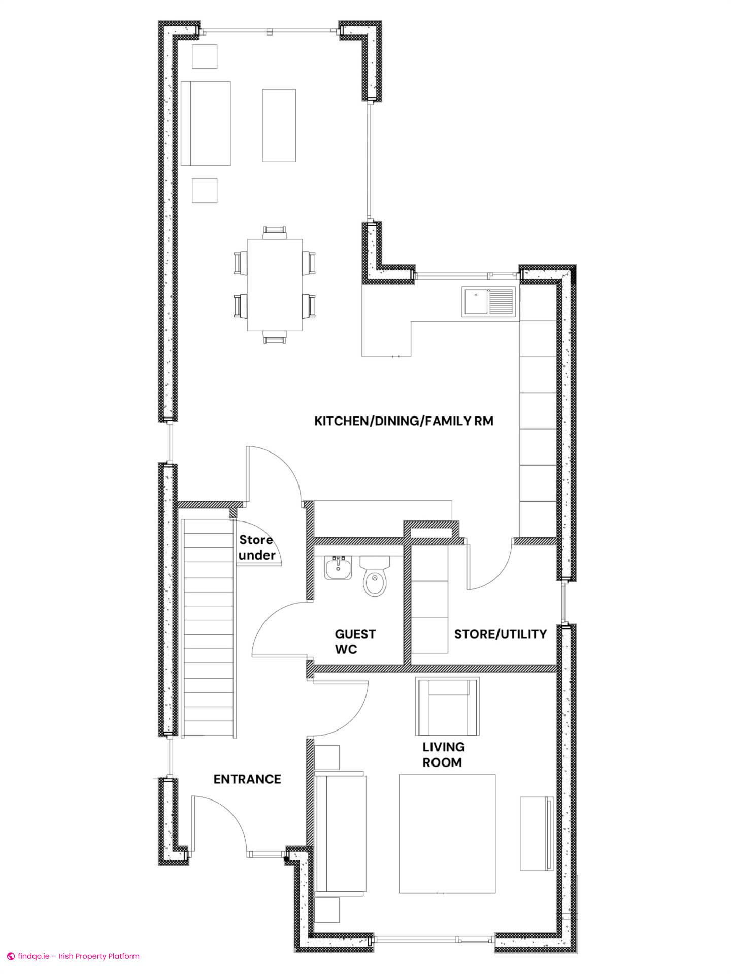 Detached house for Sale in Dungloe, Donegal