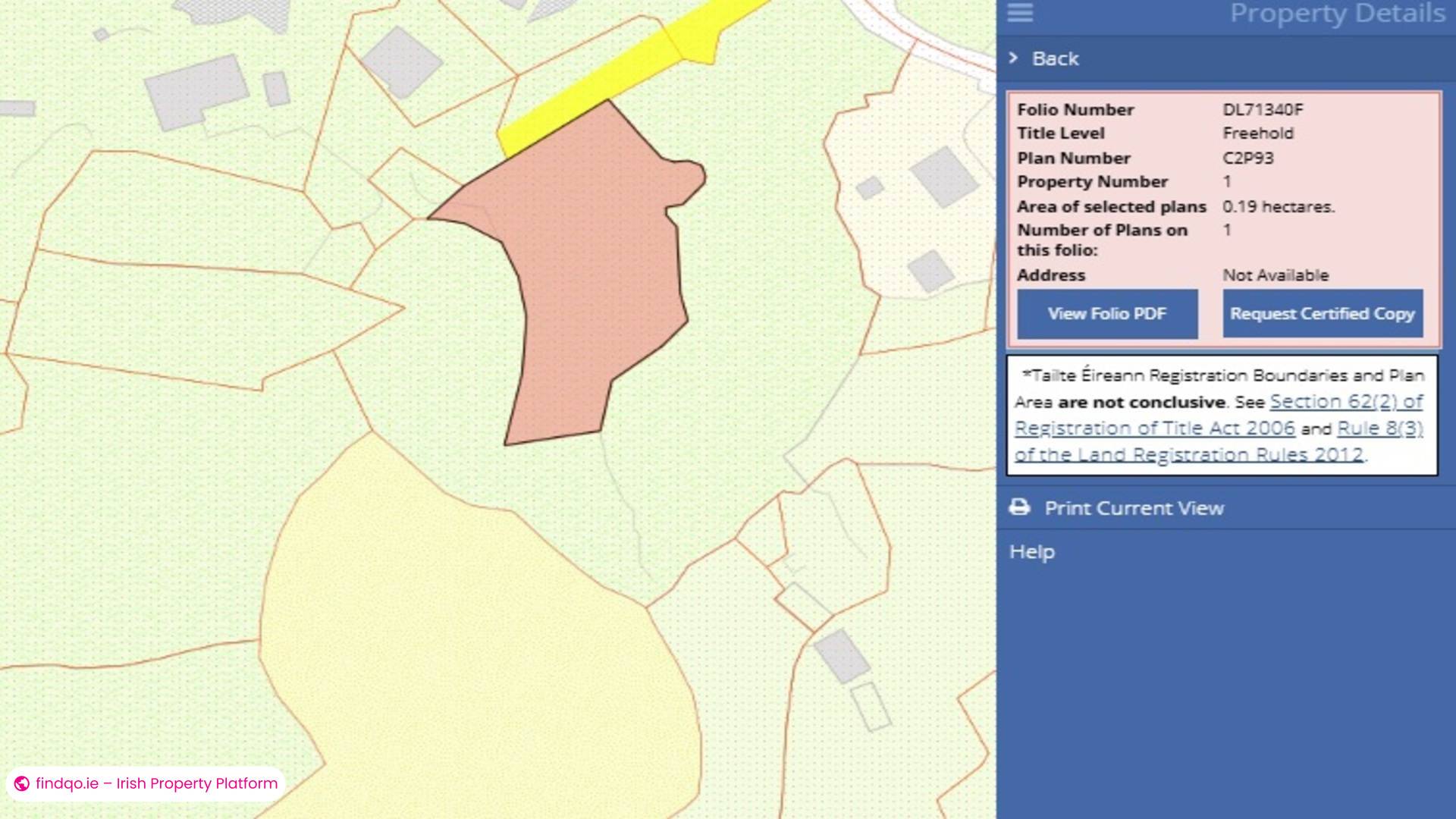 Site for Sale in Kincasslagh, Donegal