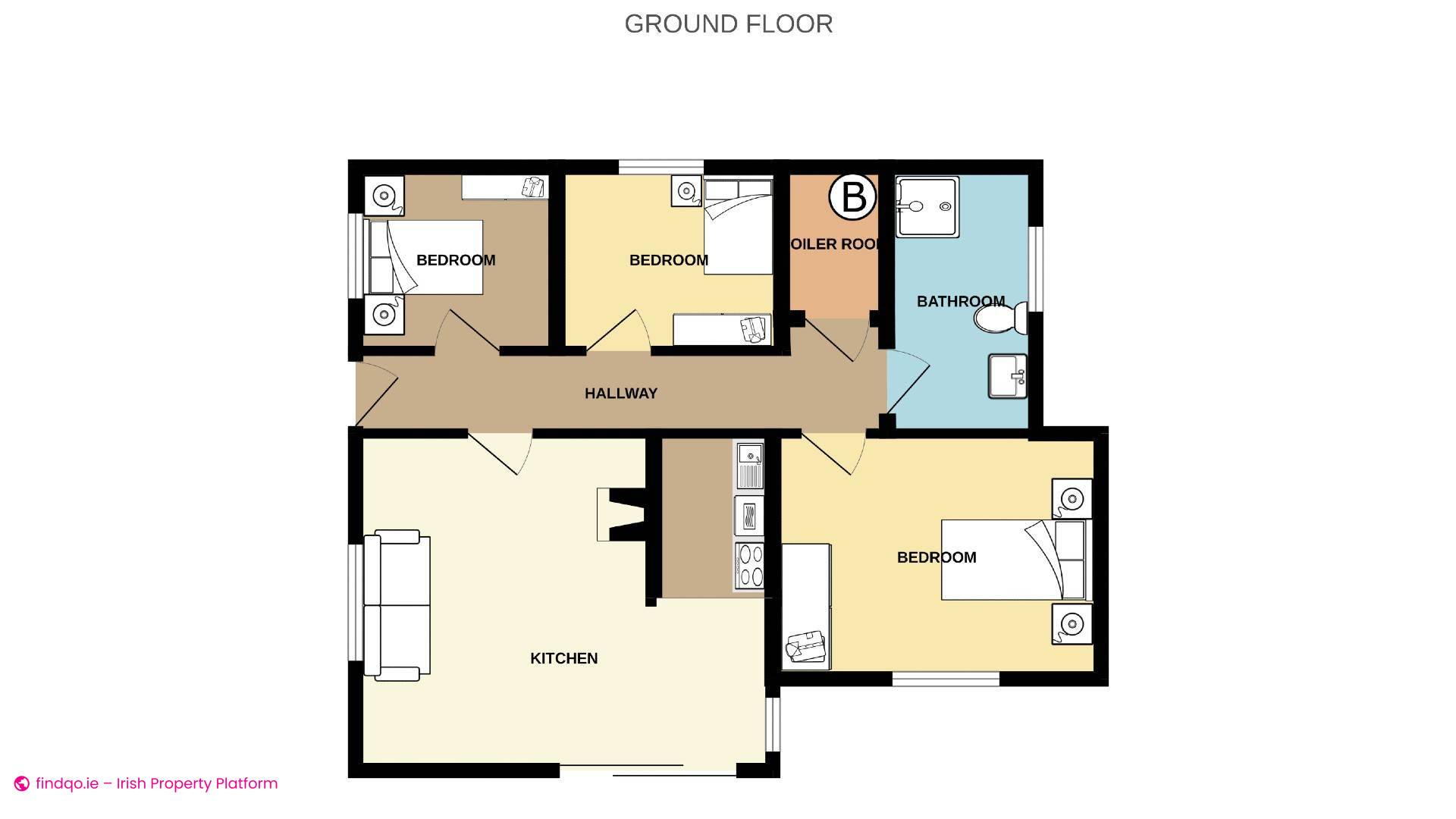 Detached house for Sale in Burtonport, Donegal