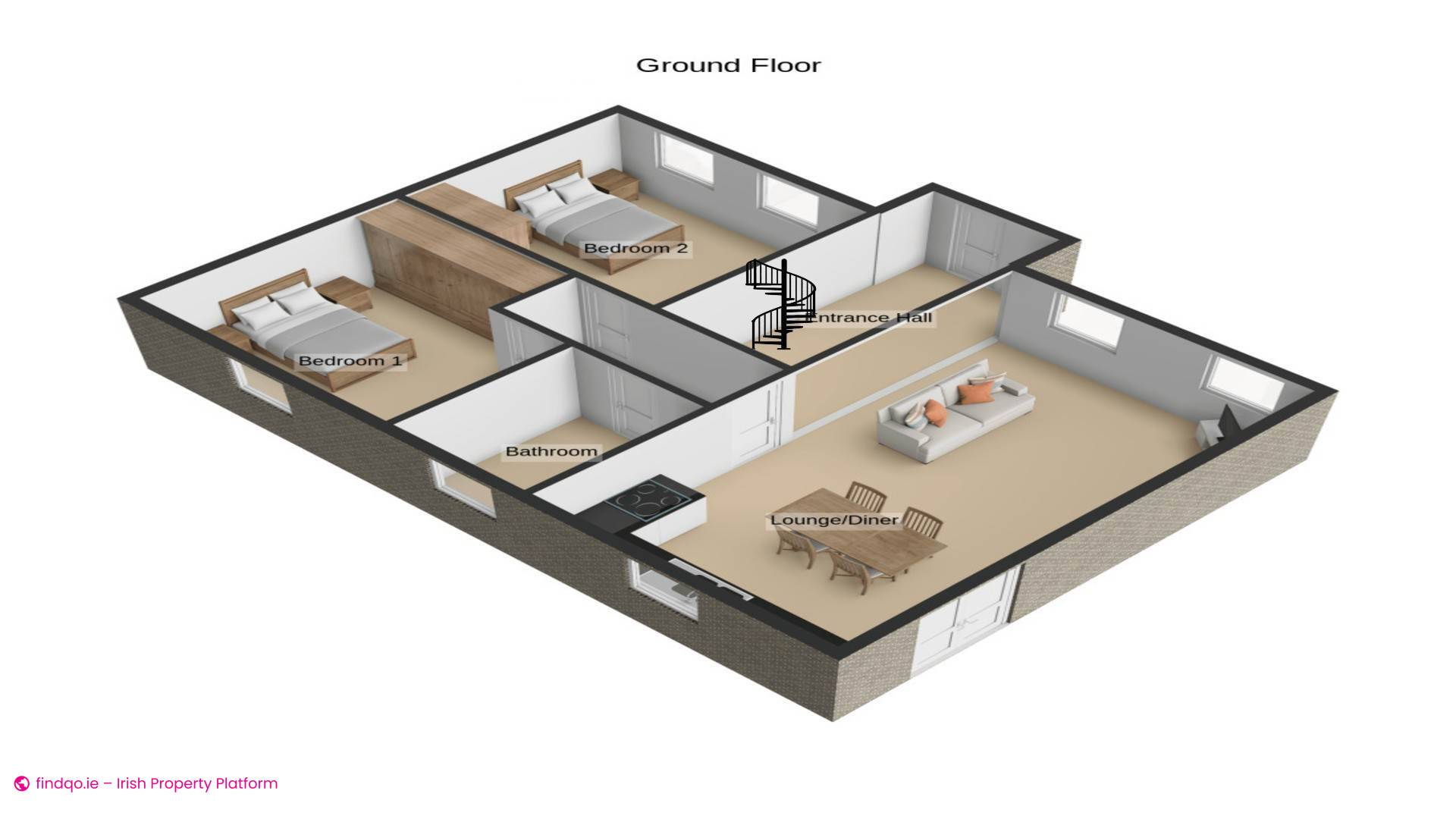 Detached house for Sale in Burtonport, Donegal