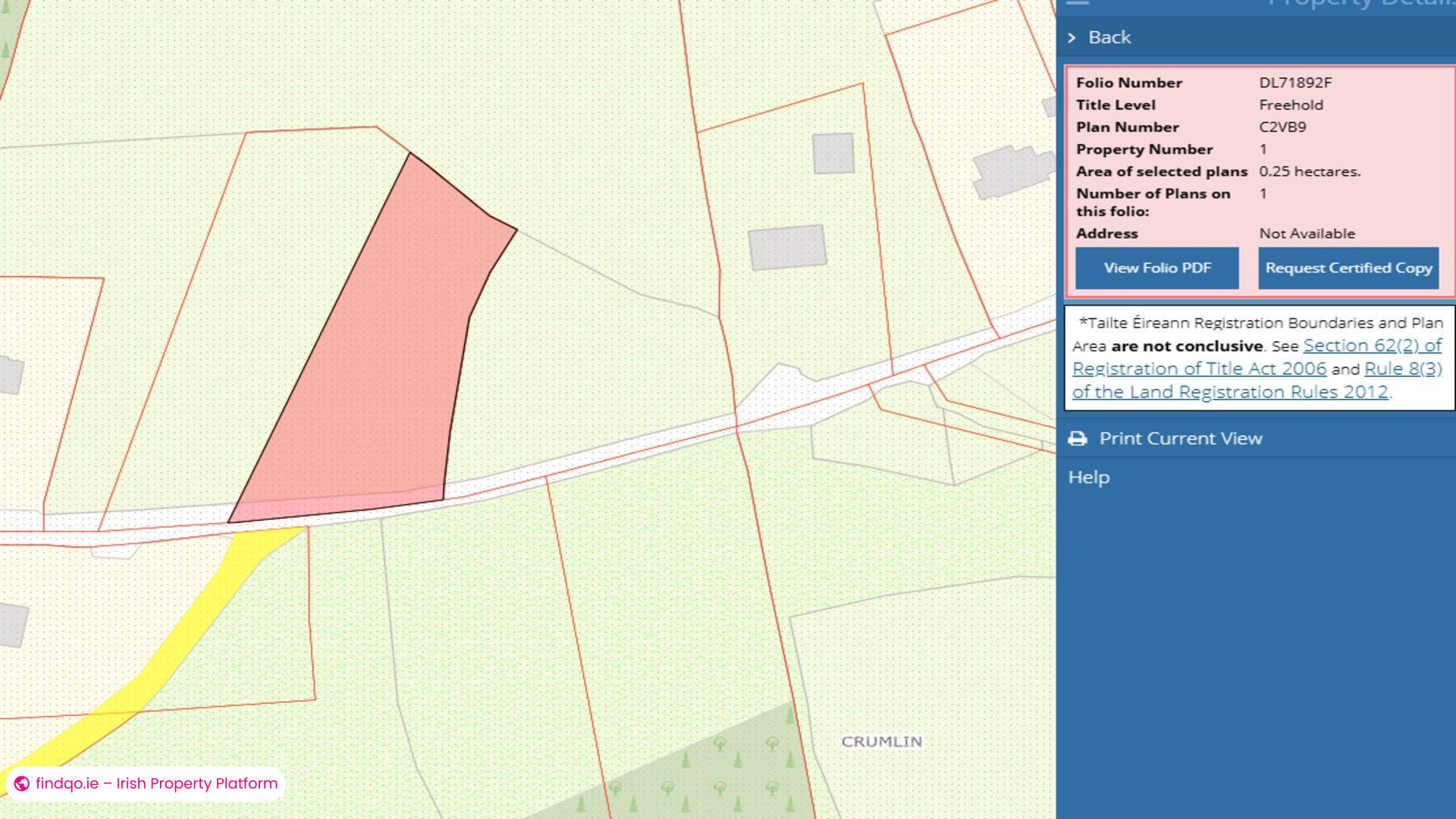 Site for Sale in Ardara, Donegal