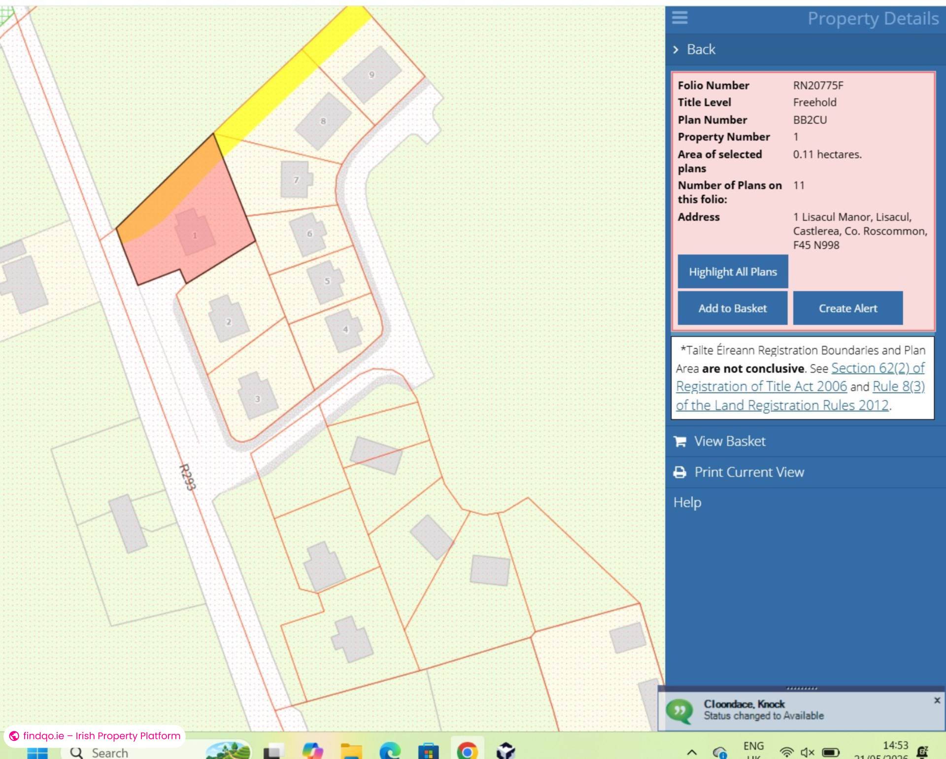 Detached house for Sale in Castlerea, Roscommon