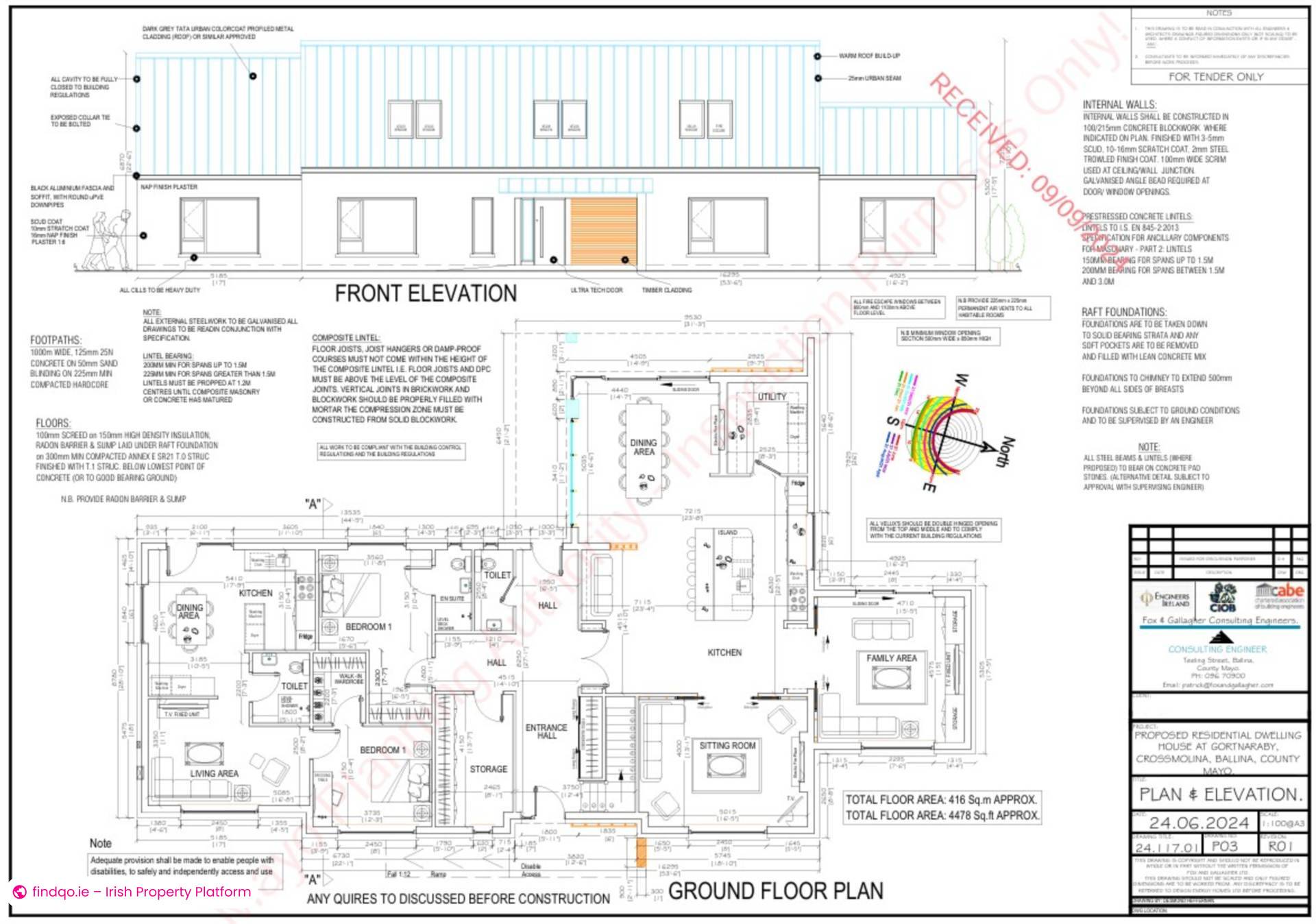 Site for Sale in Crossmolina, Mayo