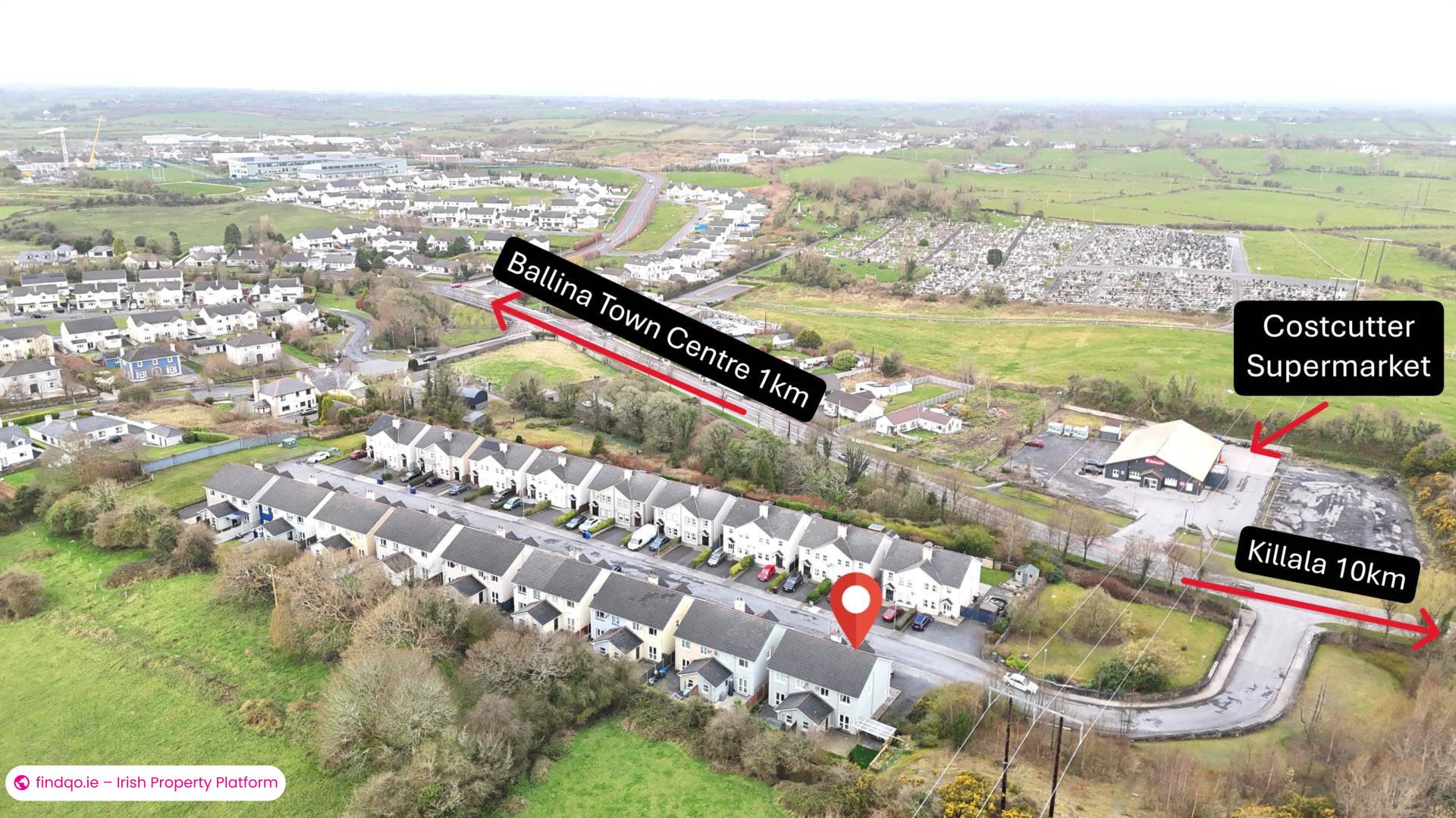 Semi-detached house for Sale in Ballina, Mayo