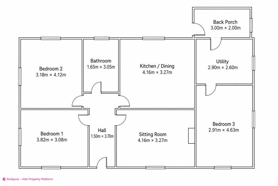 Bungalow for Sale in Portlaoise, Laois