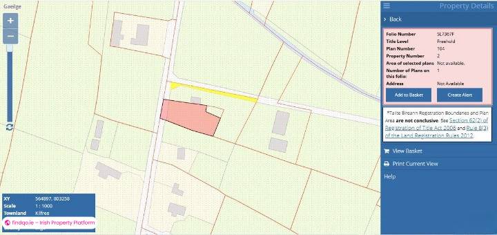 Agricultural Land for Sale in Gurteen, Sligo