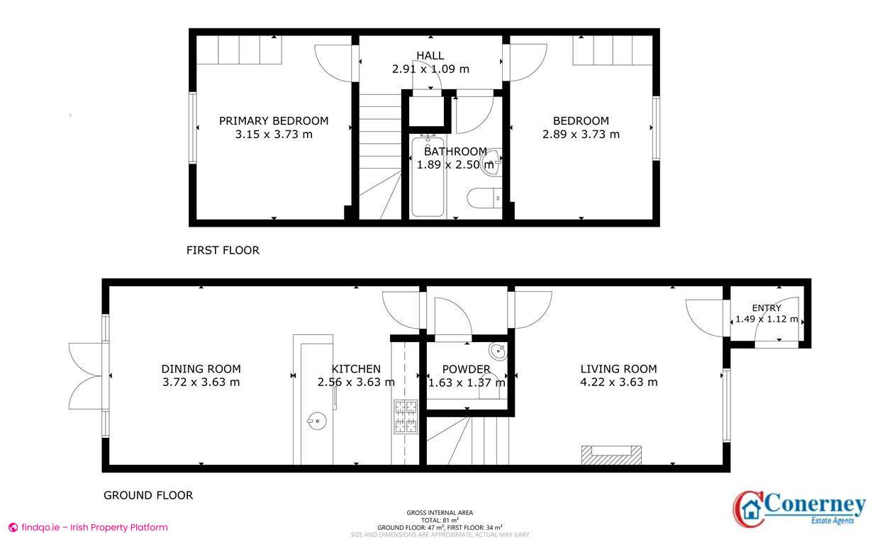 Terraced house for Sale in Greystones, Wicklow