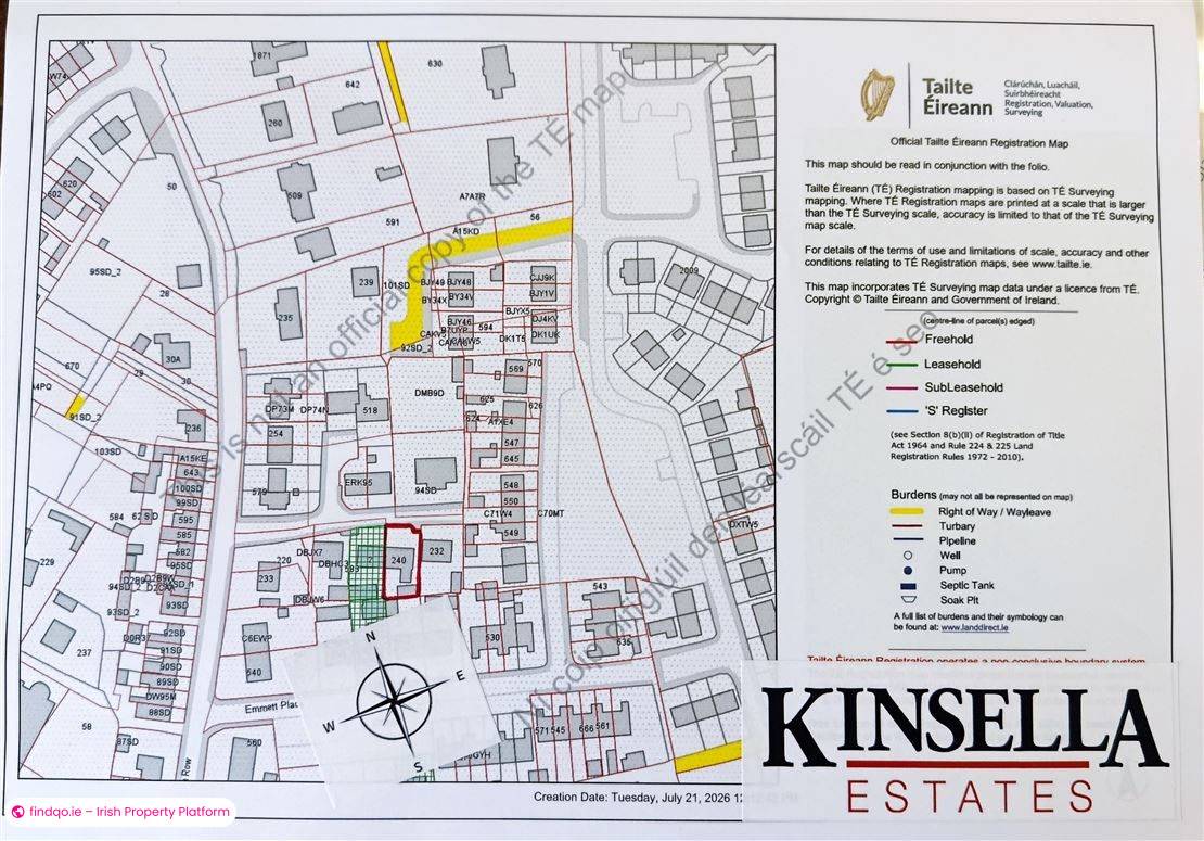 Semi-detached house for Sale in Carnew, Wicklow