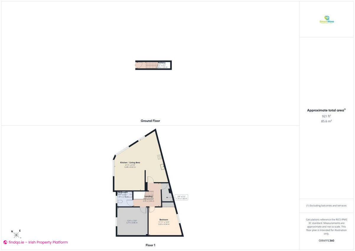 2 Bedroom Apartment for Rent in Waterford City Centre, Waterford