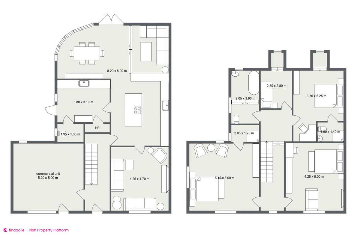 End of terrace house for Sale in Dunlavin, Wicklow
