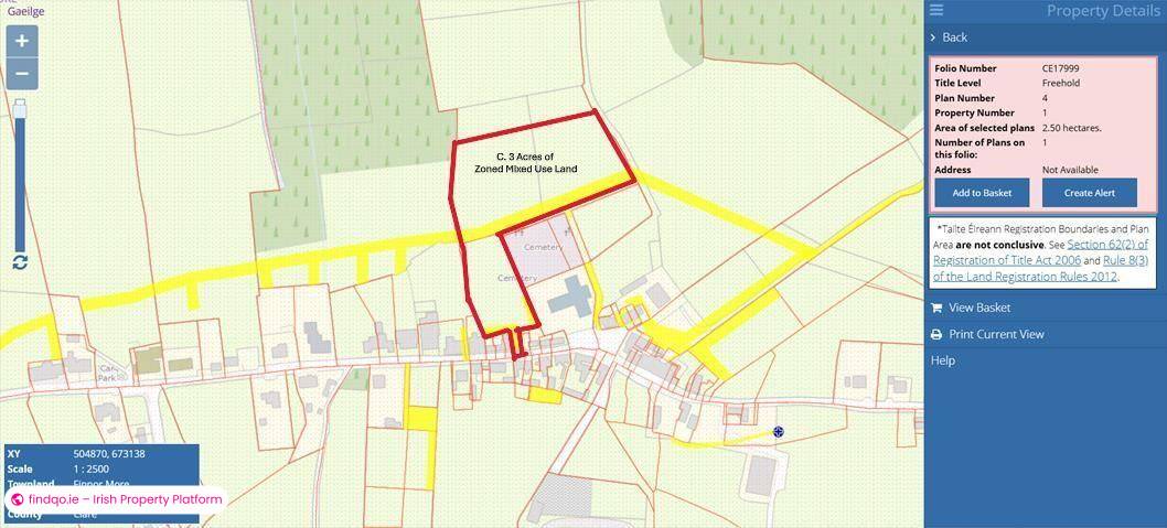 Development Land for Sale in Mullagh, Clare