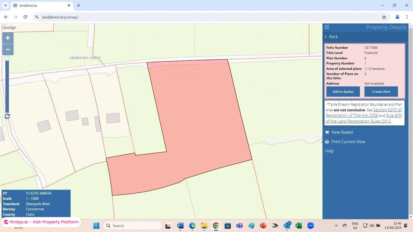 Site for Sale in Ennistymon, Clare