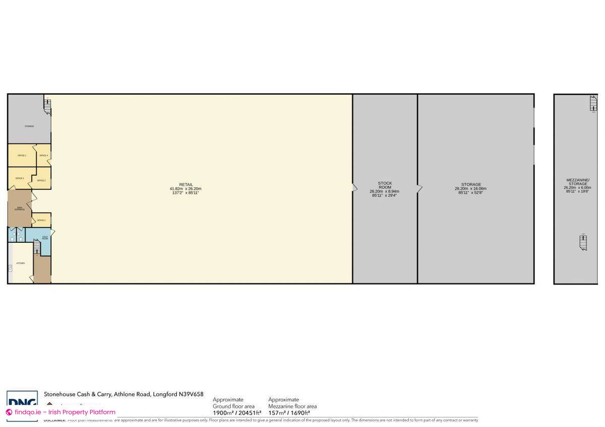 Commercial Site for Rent in Longford Town, Longford