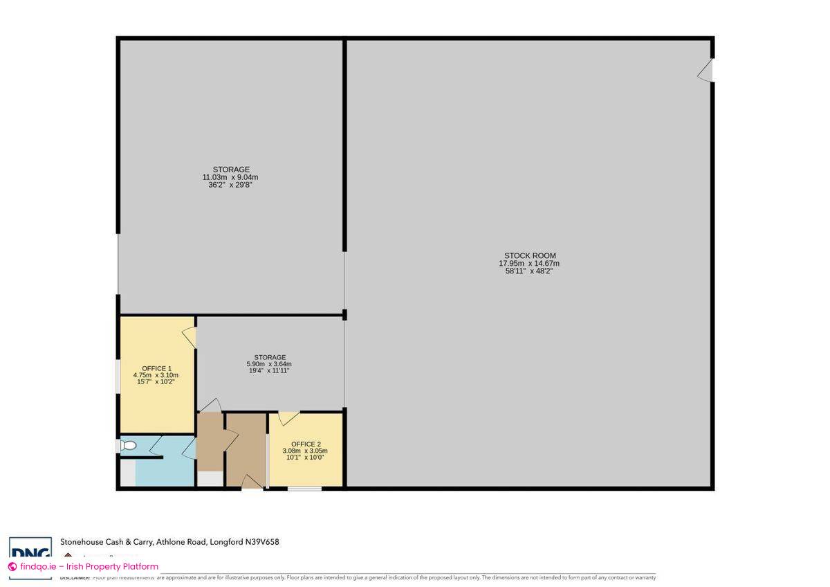 Rent a Commercial Site in Central Longford Town