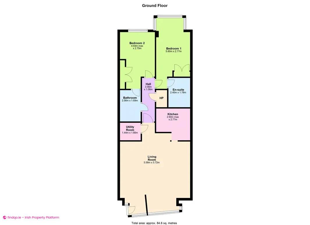 2 Bedroom Apartment for Rent in Dublin 6