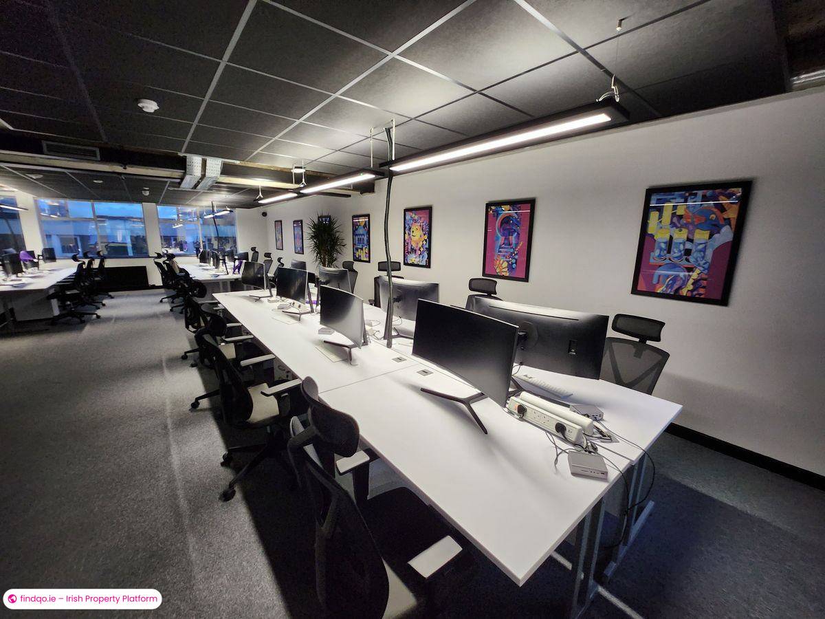 Rent Dublin 2 Office Space with Meeting Rooms and Cat 6 Cabling