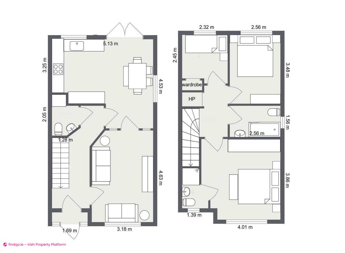 End of terrace house for Sale in Newbridge, Kildare