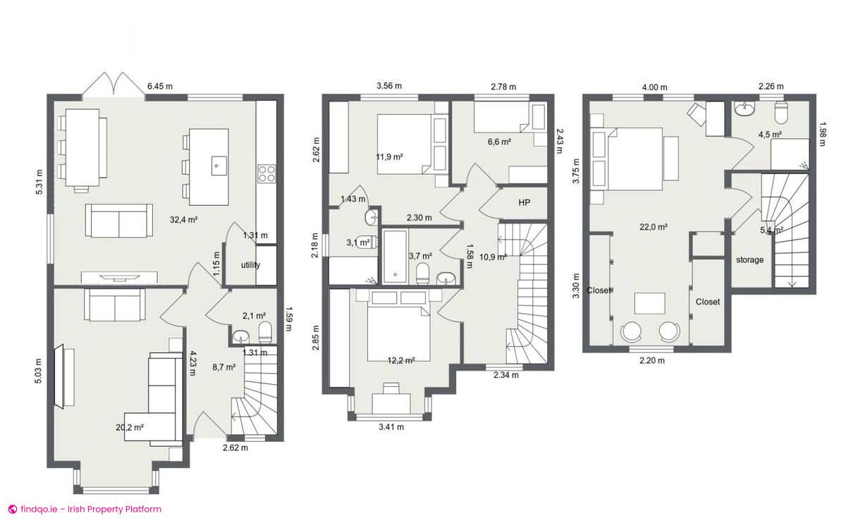 Semi-detached house for Sale in Naas, Kildare