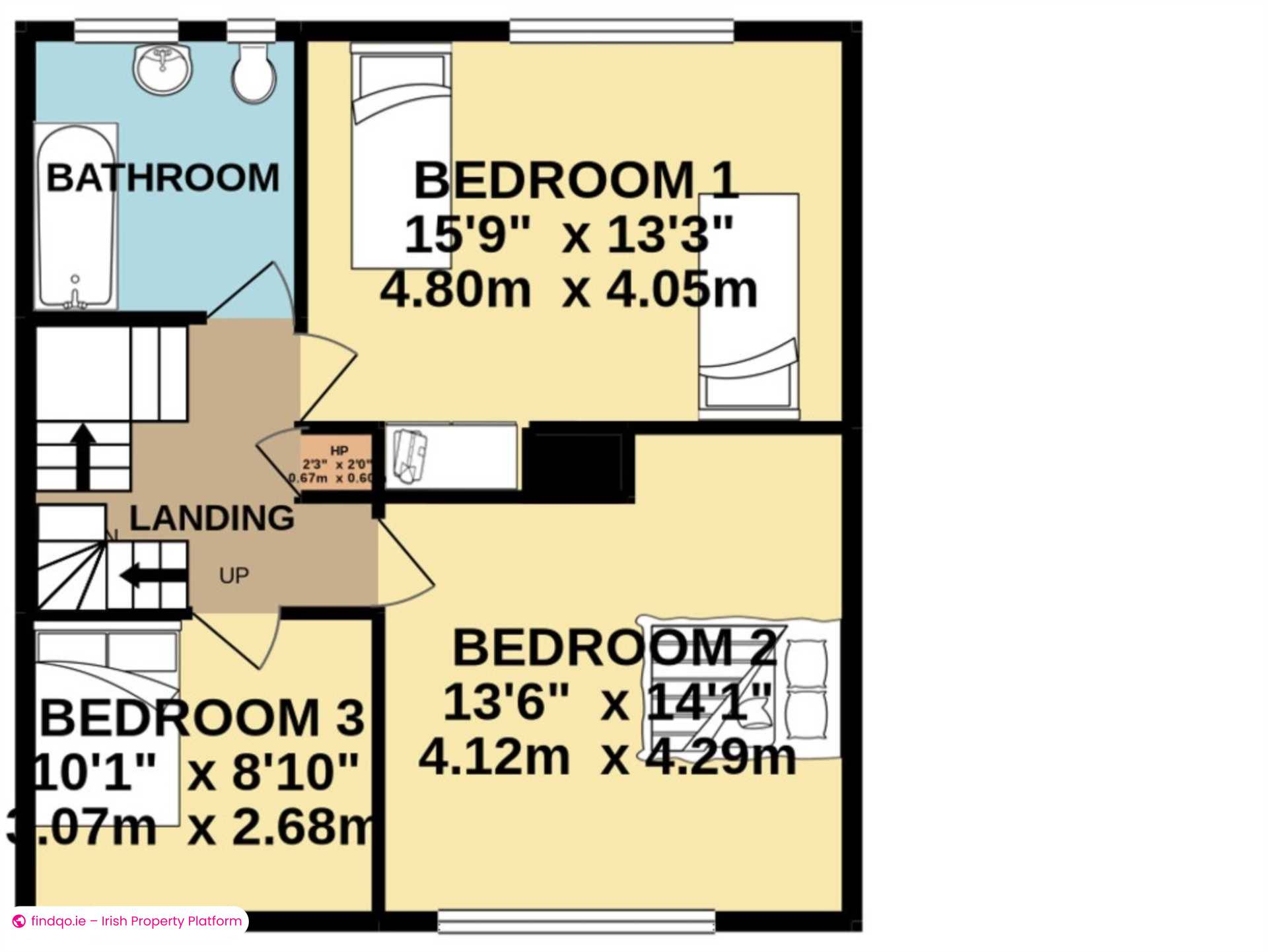 End of terrace house for Sale in Stillorgan, Dublin (County)