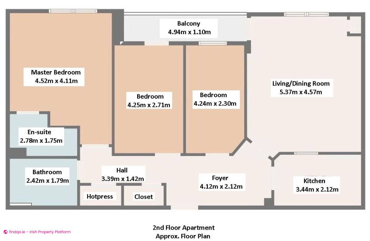 3 Bedroom Apartment in Swords