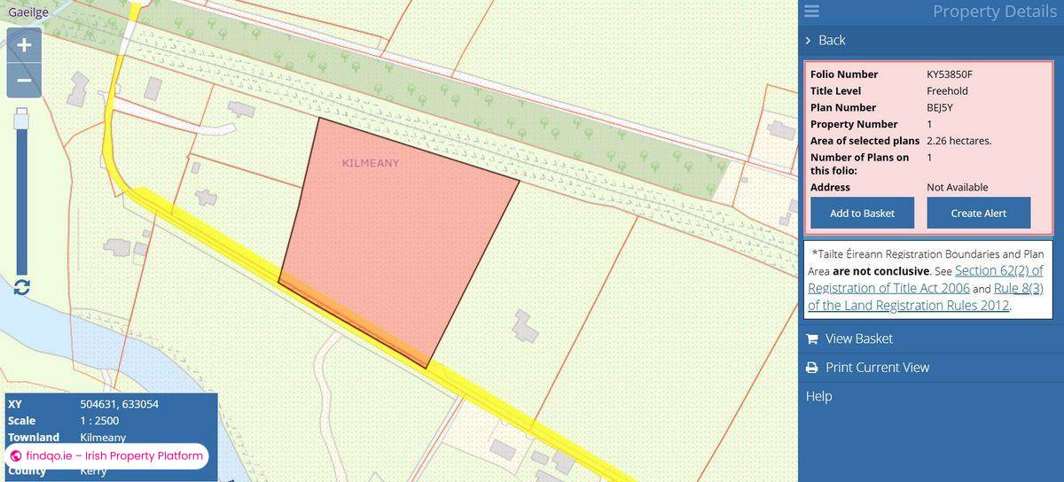 Buy Your Ideal Site in Listowel Kerry