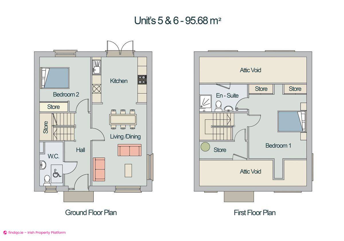 Buy a Cozy Two Bedroom Bungalow in Sligo with Two Bathrooms